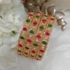 Pink Green Bangles