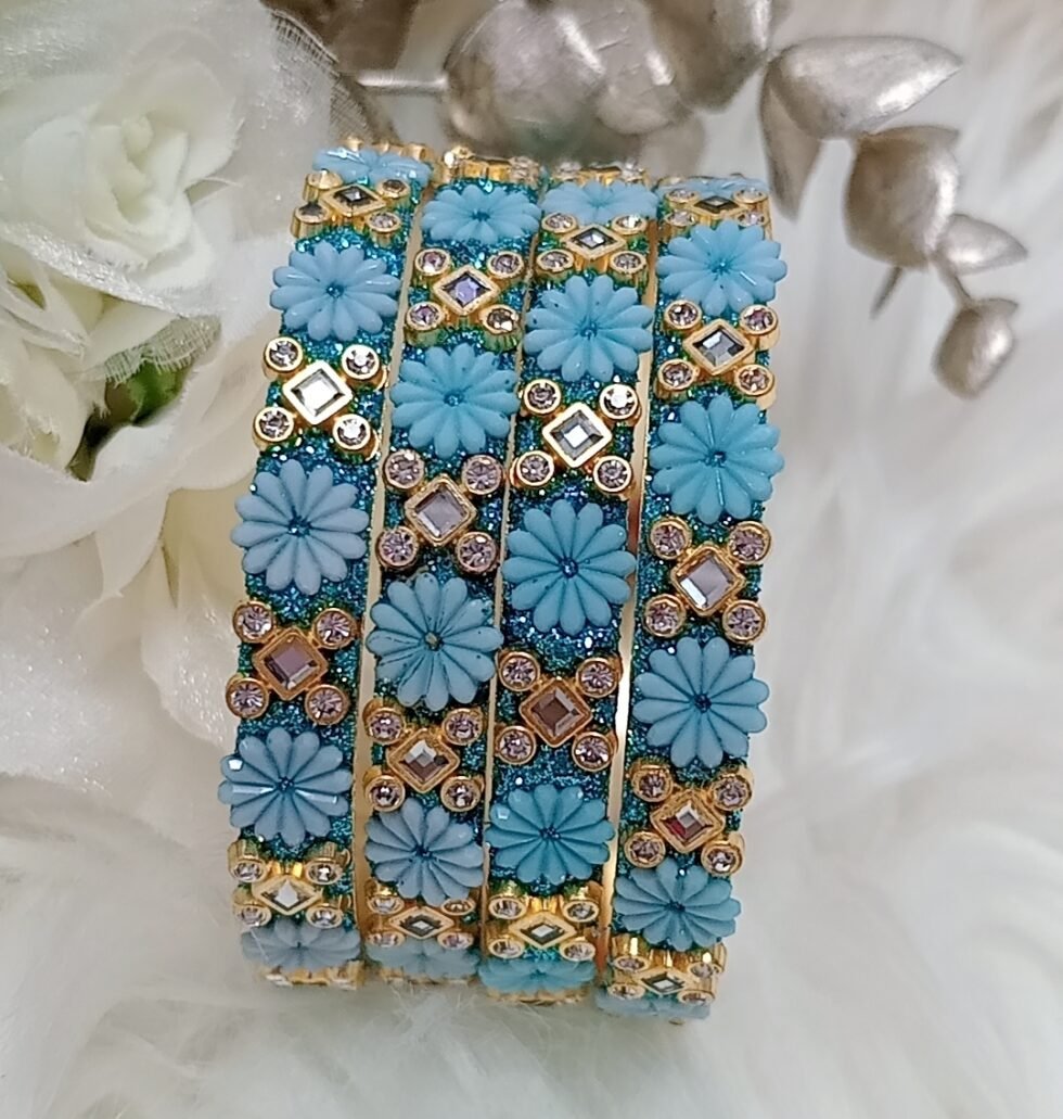 Indian Flower Bangles