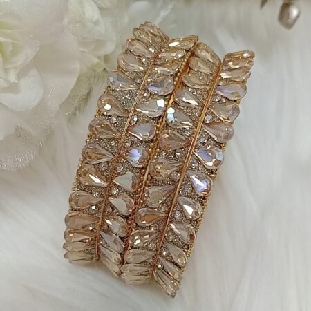 Princess Gold 4pc Bangle Set