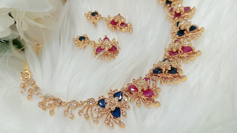 AD Indian Necklace Sets