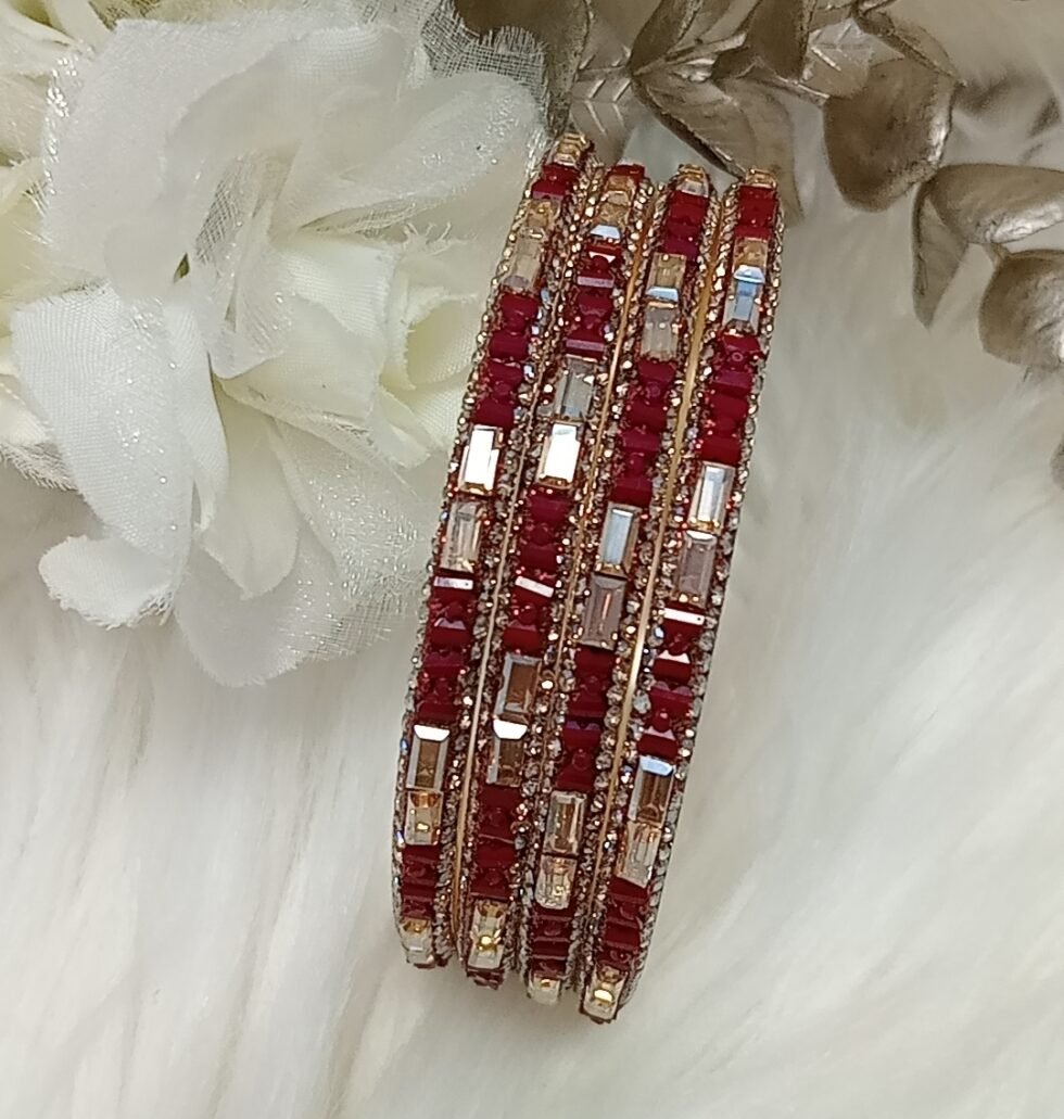 Maroon Indian Bangles Singapore