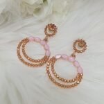 Pink Gold Earrings