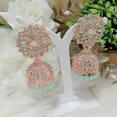 Mint Green Moroccan Jhumka