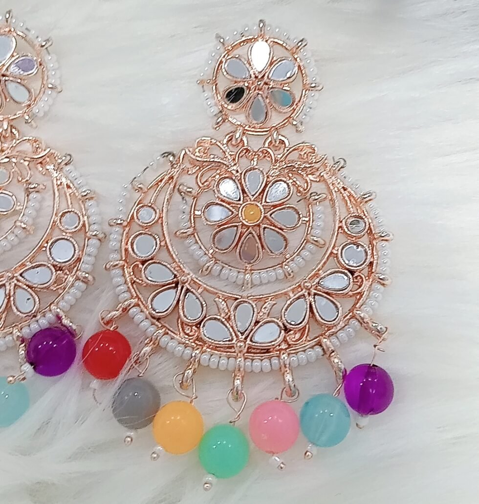 Multicolor Indian Earrings