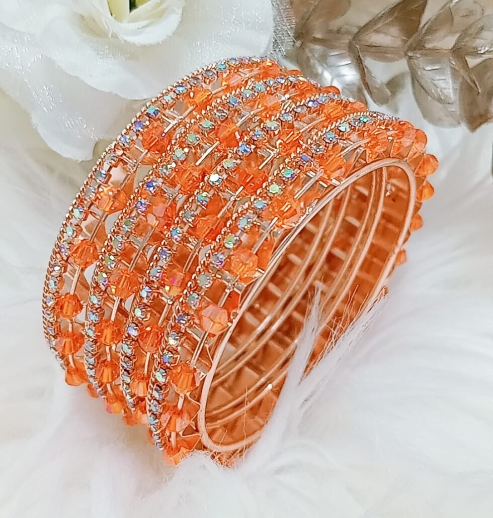 Indian Orange Bangles