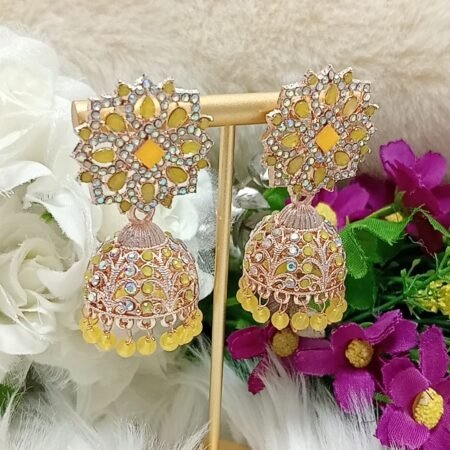 Yellow Moroccan Jhumka